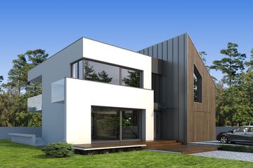  Projekt domu Orbita (BSA1864) - projekt domu z pełnym piętrem - Zdjęcie 1