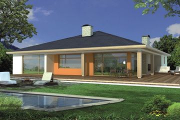  Projekt domu Aloes 2A 2-garaże (WRD1559) - projekt domu parterowego - Zdjęcie 1