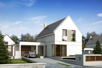  Projekt domu Teo 2 (BSA1719) - projekt domu parterowego z poddaszem - Zdjęcie 1
