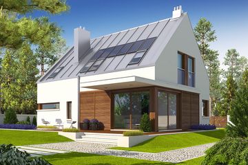  Projekt domu Liv 6 G1 (WRC2013) - projekt domu parterowego z poddaszem - Zdjęcie 1
