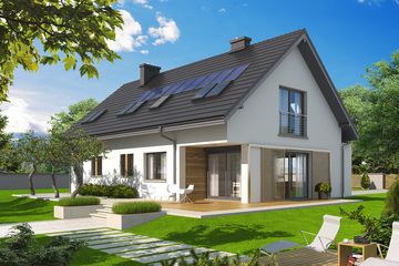  Projekt domu Liv 5 G1 (WRC2018) - projekt domu parterowego z poddaszem - Zdjęcie 1