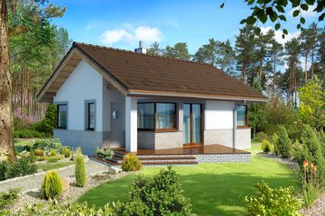  Projekt domu Lucca LMB71 (WRB1437) - projekt domu parterowego - Zdjęcie 4