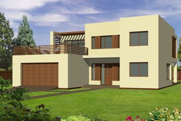  Projekt domu JM 120 (WAO1014) - projekt domu z pełnym piętrem - Zdjęcie 1