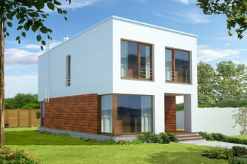  Projekt domu Tottori DCP269 (WOB1146) - projekt domu z pełnym piętrem - Zdjęcie 1