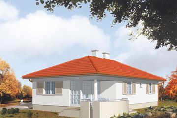  Projekt domu Libra (KSA1274) - projekt domu parterowego - Zdjęcie 1