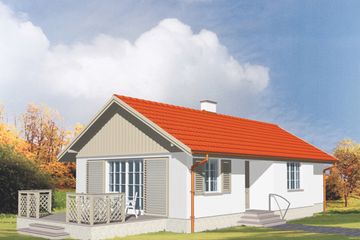  Projekt domu Rosa (KSA1280) - projekt domu parterowego - Zdjęcie 1