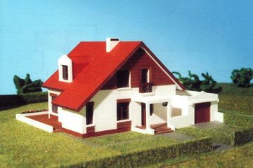  Projekt domu WB-3378 (KRA3724) - projekt domu parterowego z poddaszem - Zdjęcie 1