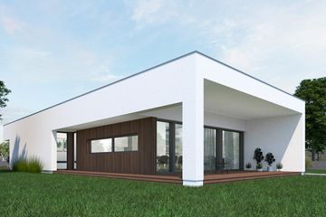  Projekt domu A-11 (PZB1001) - projekt domu parterowego - Zdjęcie 1