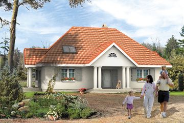  Projekt domu Murena (BSA1210) - projekt domu parterowego z poddaszem - Zdjęcie 1