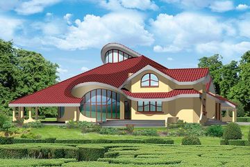  Projekt domu Amaya (WAL1002) - projekt domu parterowego z poddaszem - Zdjęcie 1