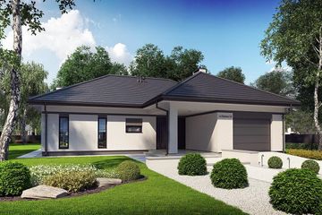  Projekt domu Wilson II (BBG1003) - projekt domu parterowego - Zdjęcie 1