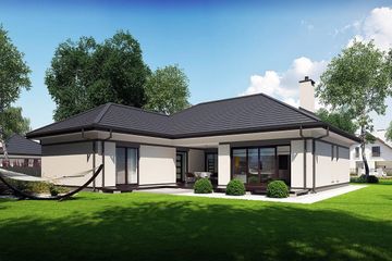  Projekt domu Wilson II (BBG1003) - projekt domu parterowego - Zdjęcie 2