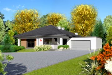  Projekt domu przy Makowej 4 (KRK1275) - projekt domu parterowego - Zdjęcie 1