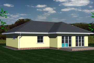  Projekt domu 112 (BBF1011) - projekt domu parterowego - Zdjęcie 2