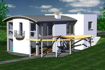  Projekt domu 246 (BBF1058) - projekt domu z pełnym piętrem - Zdjęcie 1