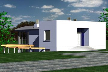  Projekt domu 246 (BBF1058) - projekt domu z pełnym piętrem - Zdjęcie 2