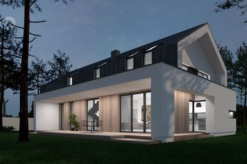  Projekt domu A-33 (PZB1014) - projekt domu z pełnym piętrem - Zdjęcie 2