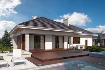  Projekt domu Driada 5 (BSE1046) - projekt domu parterowego - Zdjęcie 2