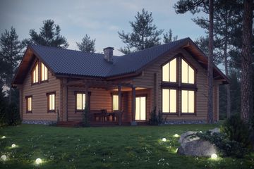  Projekt domu D149 (WAI1253) - projekt domu parterowego z poddaszem - Zdjęcie 3