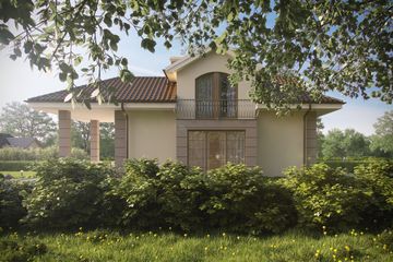  Projekt domu D119 (WAI1255) - projekt domu parterowego z poddaszem - Zdjęcie 4