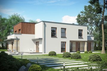  Projekt domu D159 (WAI1231) - projekt domu z pełnym piętrem - Zdjęcie 2