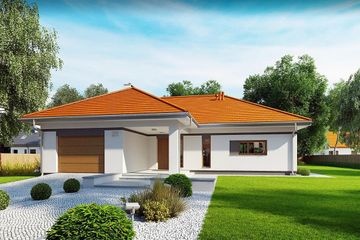  Projekt domu Wilson III (BBG1004) - projekt domu parterowego - Zdjęcie 1