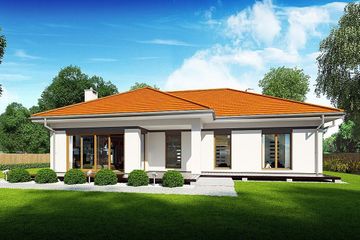  Projekt domu Wilson III (BBG1004) - projekt domu parterowego - Zdjęcie 2