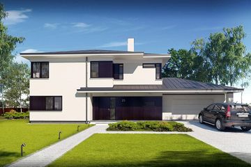  Projekt domu Przemek (BBG1019) - projekt domu z pełnym piętrem - Zdjęcie 1