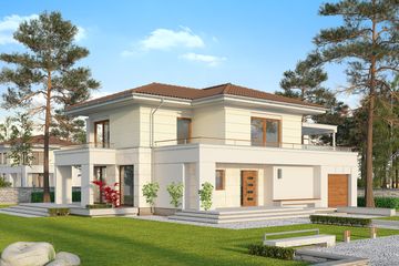  Projekt domu Andante (BSA2004) - projekt domu z pełnym piętrem - Zdjęcie 2