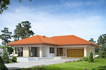  Projekt domu Neptun 7 NF40 (BSA1993) - projekt domu parterowego - Zdjęcie 1