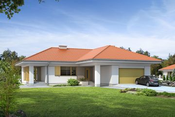  Projekt domu Ambrozja NF40 (BSA1997) - projekt domu parterowego - Zdjęcie 1