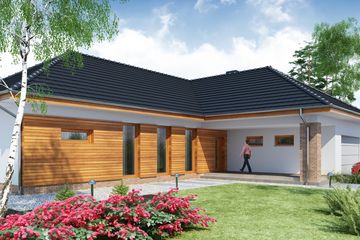  Projekt domu Otto 2 PS (WRW1210) - projekt domu parterowego - Zdjęcie 2