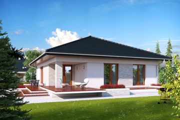  Projekt domu Ariel 2 (BSA2018) - projekt domu parterowego - Zdjęcie 2