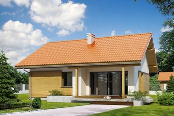  Projekt domu Sepia NF40 (BSA1976) - projekt domu parterowego - Zdjęcie 2