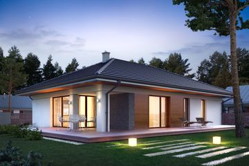  Projekt domu Ergo (BSE1056) - projekt domu parterowego - Zdjęcie 2