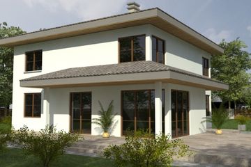  Projekt domu DN 003b (WAM1089) - projekt domu z pełnym piętrem - Zdjęcie 2