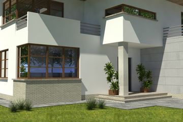  Projekt domu DN 006 (WAM1090) - projekt domu z pełnym piętrem - Zdjęcie 2