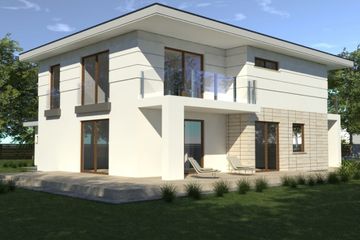  Projekt domu DN 015 (WAM1096) - projekt domu z pełnym piętrem - Zdjęcie 2