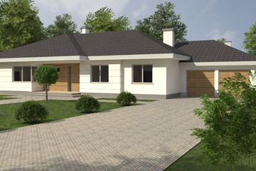  Projekt domu DJ 214 (WAM1134) - projekt domu parterowego - Zdjęcie 1