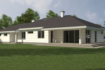  Projekt domu DJ 214 (WAM1134) - projekt domu parterowego - Zdjęcie 2