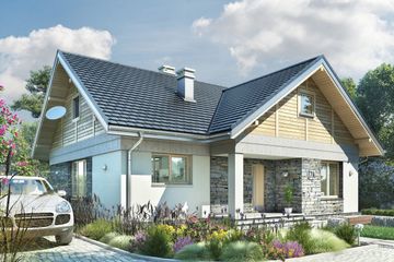  Projekt domu Tala (1449) (KRD2570) - projekt domu parterowego - Zdjęcie 1