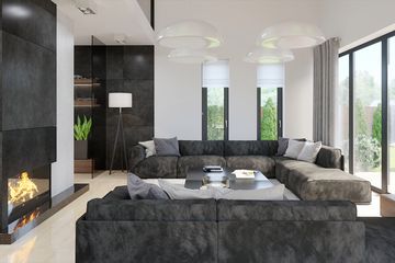  Projekt domu HomeKoncept-14 (KRX1014) - projekt domu parterowego z poddaszem - Zdjęcie 5