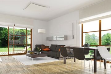  Projekt domu E-111 (WAX1013) - projekt domu parterowego - Zdjęcie 4