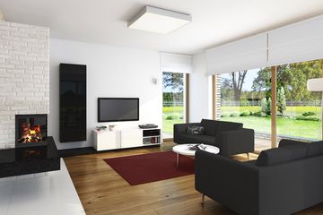  Projekt domu E-110 (WAX1012) - projekt domu z pełnym piętrem - Zdjęcie 6