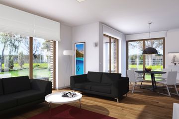  Projekt domu E-110 (WAX1012) - projekt domu z pełnym piętrem - Zdjęcie 7