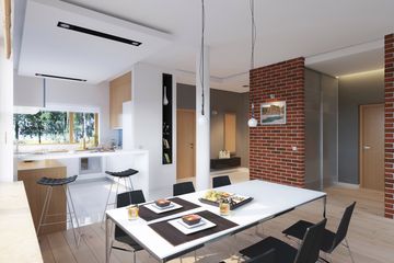  Projekt domu E-121 (WAX1023) - projekt domu parterowego - Zdjęcie 4