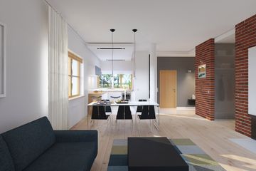  Projekt domu E-121 (WAX1023) - projekt domu parterowego - Zdjęcie 6