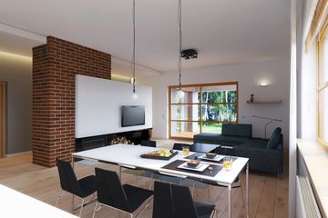  Projekt domu E-121 (WAX1023) - projekt domu parterowego - Zdjęcie 8