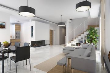  Projekt domu E-122 (WAX1024) - projekt domu z pełnym piętrem - Zdjęcie 4