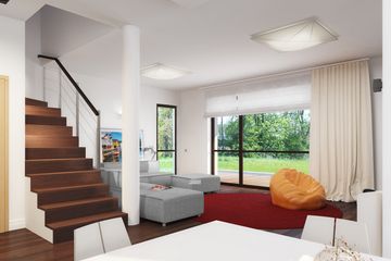 Projekt domu E-125 - z pełnym piętrem dom o powierzchni 156,40 m², dach kopertowy - ujęcie 4